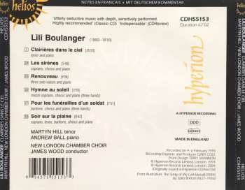 CD Lili Boulanger: Clairières Dans Le Ciel, Les Sirènes & Autres Mélodies 