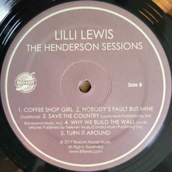 LP Lilli Lewis: The Henderson Sessions