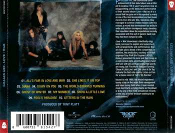 CD Lillian Axe: Love + War