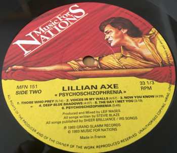 LP Lillian Axe: Psychoschizophrenia