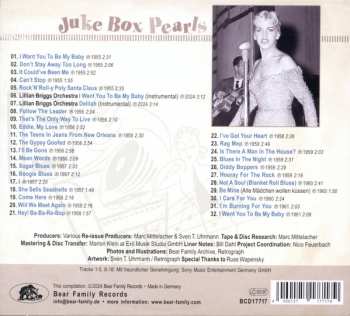 CD Lillian Briggs: Diddy Boppers - Juke Box Pearls