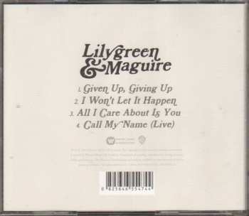 CD Lilygreen & Maguire: Given Up, Giving Up