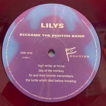 LP Lilys: Eccsame The Photon Band LTD | CLR