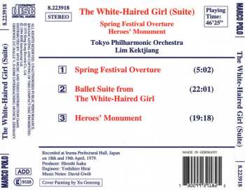 CD Tokyo Philharmonic Orchestra: The White-Haired Girl (Suite) / Spring Festival Overture / Heroes' Monument