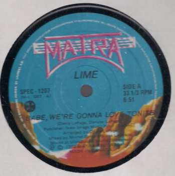 Album Lime: Babe, We're Gonna Love Tonite / You're My Magician