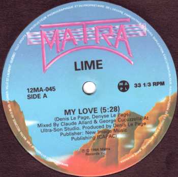 LP Lime: My Love