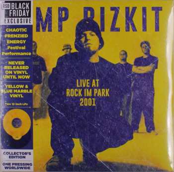 2LP Limp Bizkit: Rock In The Park 2001 (marble Blue & Yellow Vinyl)