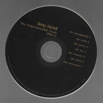 CD Limp Bizkit: The Unquestionable Truth (Part 1) DIGI