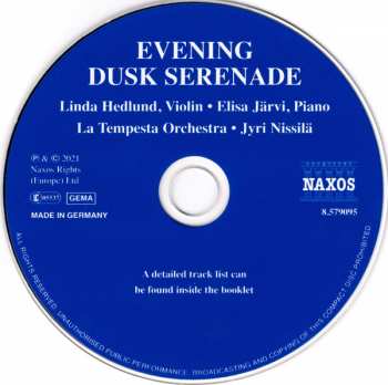 CD Linda Hedlund: Evening Dusk Serenade