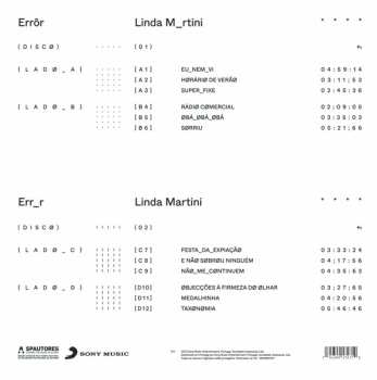 2LP Linda Martini: Errôr