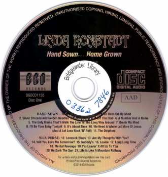 2CD Linda Ronstadt: Hand Sown... Home Grown/Silk Purse/Linda Ronstadt