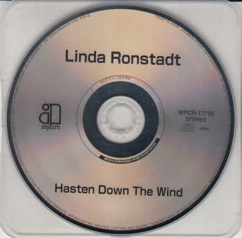 CD Linda Ronstadt: Hasten Down The Wind = 風にさらわれた恋 LTD