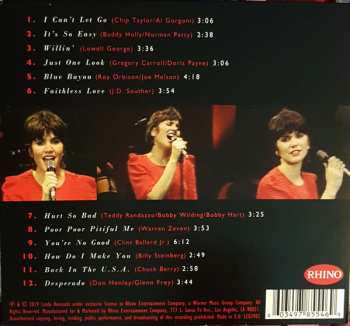 CD Linda Ronstadt: Live In Hollywood