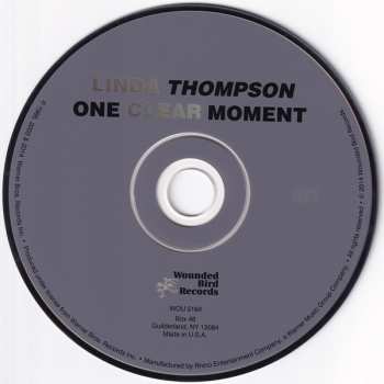 CD Linda Thompson: One Clear Moment