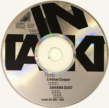 CD Lindsay Cooper: Sahara Dust