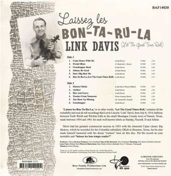 CD/EP Link Davis: Laissez Les Bon-Ta-Ru-La (Let The Good Times Roll) LTD
