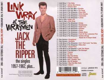 CD Link Wray And His Ray Men: Jack The Ripper - The Singles 1957-1962 Plus...