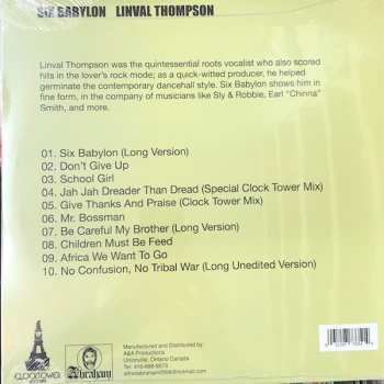 LP Linval Thompson: Six Babylon