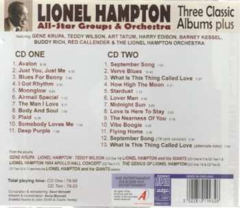 2CD Lionel Hampton: All-Star Groups & Orchestra