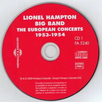 2CD/Doos Lionel Hampton & His Big Band: The European Concerts 1953-1954