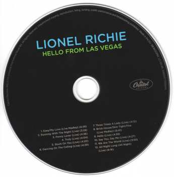 CD Lionel Richie: Hello From Las Vegas