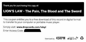 LP Lion's Law: The Pain, the Blood, and the Sword