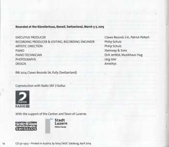 CD Benjamin Engeli: Reminiscences: Works Of Wagner, Liszt & Strauss