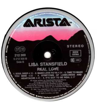 LP Lisa Stansfield: Real Love