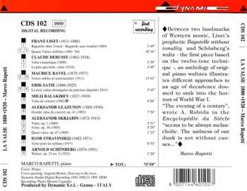 CD Erik Satie: La Valse, 1880-1920