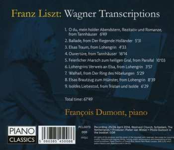 CD Franz Liszt: Liszt : Wagner Transcriptions