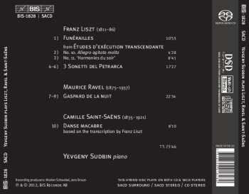 SACD Franz Liszt: Funérailles  3 Sonetti Del Petrarca  Danse Macabre  Gaspard De La Nuit