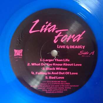 LP Lita Ford: Live & Deadly