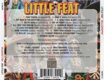 CD Little Feat: Hellzapoppin' (The 1975 Halloween Broadcast)