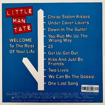 LP Little Man Tate: Welcome To The Rest Of Your Life CLR