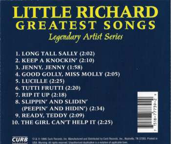 CD Little Richard: Greatest Songs