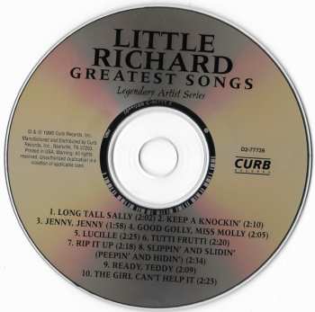 CD Little Richard: Greatest Songs