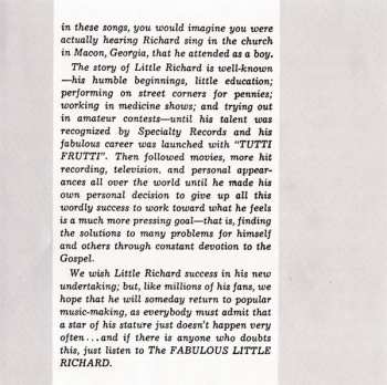 CD Little Richard: The Fabulous Little Richard