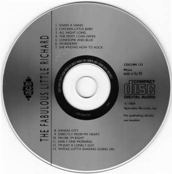 CD Little Richard: The Fabulous Little Richard