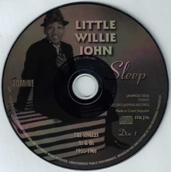 2CD Little Willie John: Sleep - The Singles As & Bs 1955-1961
