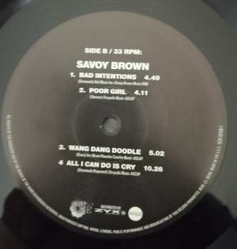 LP Savoy Brown: Live And Kickin'