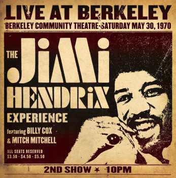 2LP The Jimi Hendrix Experience: Live At Berkeley
