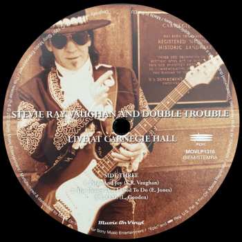 2LP Stevie Ray Vaughan & Double Trouble: Live At Carnegie Hall
