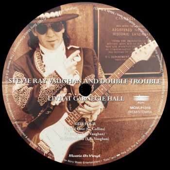 2LP Stevie Ray Vaughan & Double Trouble: Live At Carnegie Hall
