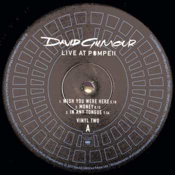 4LP/Doos David Gilmour: Live At Pompeii