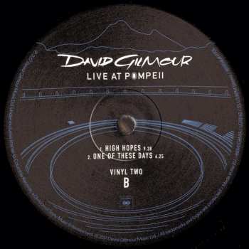 4LP/Doos David Gilmour: Live At Pompeii
