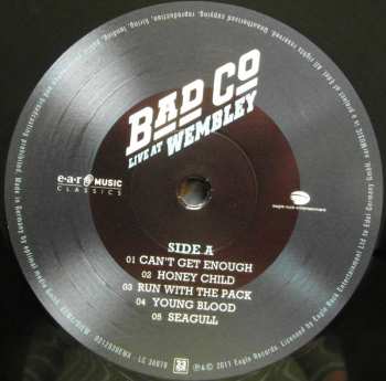 2LP/CD Bad Company: Live At Wembley LTD | NUM