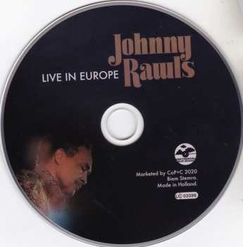 CD Johnny Rawls: Live In Europe
