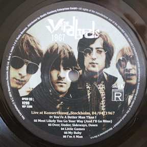LP The Yardbirds: Live in Stockholm & Offenbach 1967 LTD | CLR