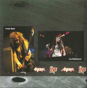 CD Anthrax: Live - The Island Years