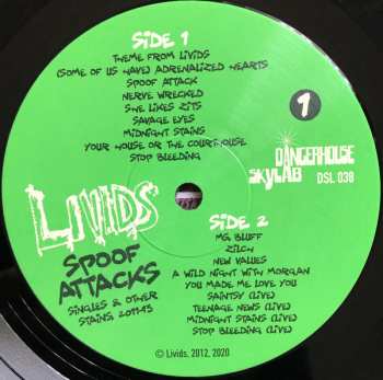 LP Livids: Spoof Attacks (Singles And Other Stains 2011-13)